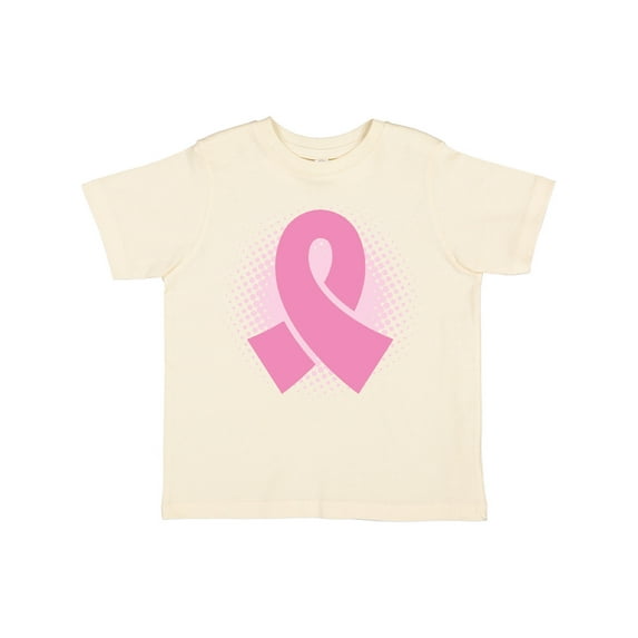 Inktastic Breast Cancer Pink Ribbon Awareness Month Girls Toddler T-Shirt