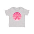 thumbnail image 1 of Inktastic Breast Cancer Pink Ribbon Retro Girls Baby T-Shirt, 1 of 5