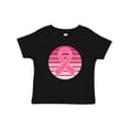 thumbnail image 1 of Inktastic Breast Cancer Pink Ribbon Retro Girls Baby T-Shirt, 1 of 5