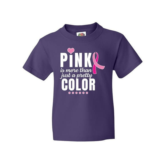 Inktastic Breast Cancer Pink is More Than Just a Pretty Color Youth T-Shirt