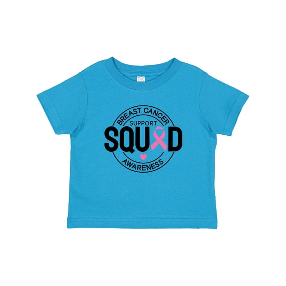 Inktastic Breast Cancer Support Squad Boys or Girls Baby T-Shirt