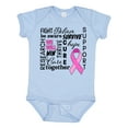 thumbnail image 1 of Inktastic Breast Cancer- Together We Will Win Boys or Girls Baby Bodysuit, 1 of 5