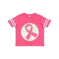 thumbnail image 1 of Inktastic Breast Cancer Volleyball Pink Ribbon Sports Gear Boys or Girls Toddler T-Shirt, 1 of 5