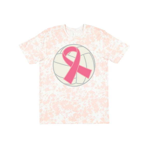 Inktastic Breast Cancer Volleyball Pink Ribbon Sports Gear T-Shirt