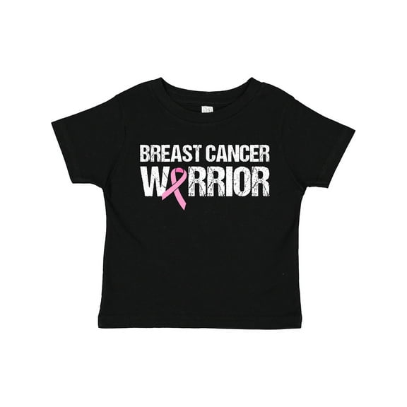 Inktastic Breast Cancer Warrior Boys or Girls Toddler T-Shirt