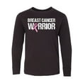 thumbnail image 1 of Inktastic Breast Cancer Warrior Long Sleeve Youth T-Shirt, 1 of 5