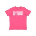 thumbnail image 1 of Inktastic Breast Cancer Warrior Youth T-Shirt, 1 of 5