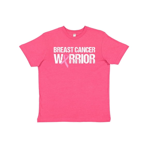 Inktastic Breast Cancer Warrior Youth T-Shirt