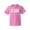 thumbnail image 1 of Inktastic Breast Cancer Warrior Youth T-Shirt, 1 of 5