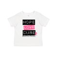 thumbnail image 1 of Inktastic Breast Hope Love Cure Boys or Girls Toddler T-Shirt, 1 of 5