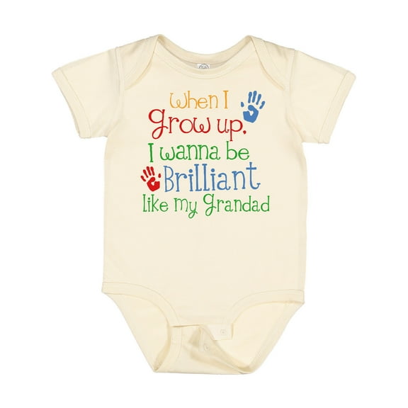 Inktastic Brilliant Like My Grandad Boys or Girls Baby Bodysuit