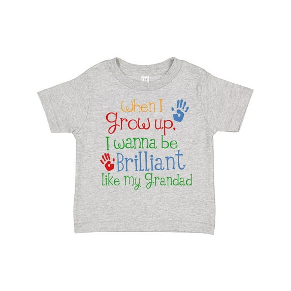 Inktastic Brilliant Like My Grandad Boys or Girls Toddler T-Shirt