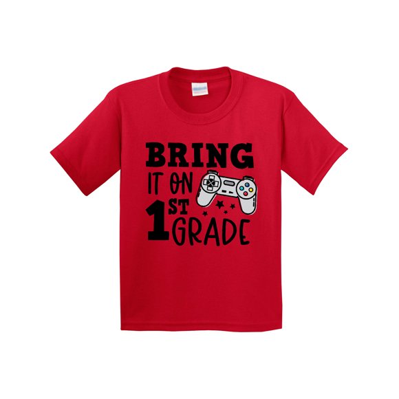 Bring It on 1st Grade Video Game Controller Youth T-Shirt