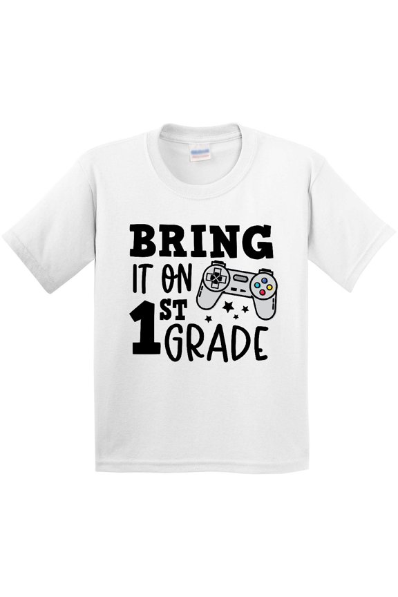 Bring It on 1st Grade Video Game Controller Youth T-Shirt