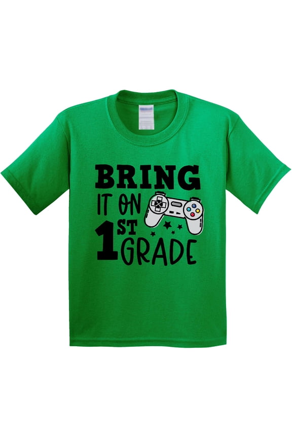 Bring It on 1st Grade Video Game Controller Youth T-Shirt