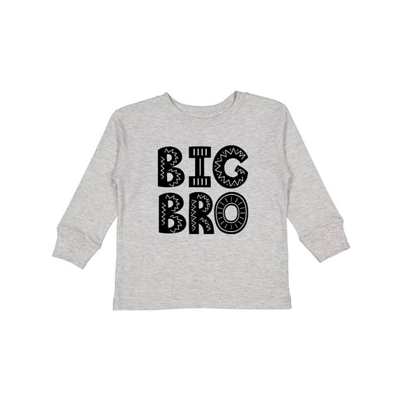 Inktastic Brother Big Bro Boys Long Sleeve Toddler T-Shirt
