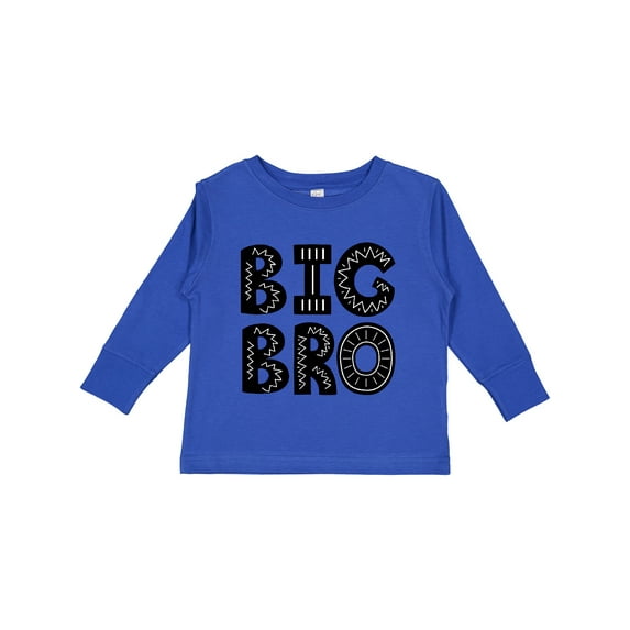 Inktastic Brother Big Bro Boys Long Sleeve Toddler T-Shirt