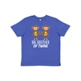 thumbnail image 1 of Inktastic Brother Of Twins Boys Gift Youth T-Shirt, 1 of 5