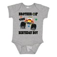 thumbnail image 1 of Inktastic Brother of the Birthday Boy Truck Boys Baby Bodysuit, 1 of 5