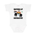 thumbnail image 1 of Inktastic Brother of the Birthday Boy Truck Boys Baby Bodysuit, 1 of 5