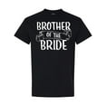 thumbnail image 1 of Inktastic Brother of the Bride with Banner T-Shirt, 1 of 5