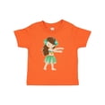 thumbnail image 1 of Inktastic Brown Haired Hula Girl Girls Toddler T-Shirt, 1 of 4