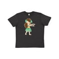 thumbnail image 1 of Inktastic Brown Haired Hula Girl Youth T-Shirt, 1 of 5