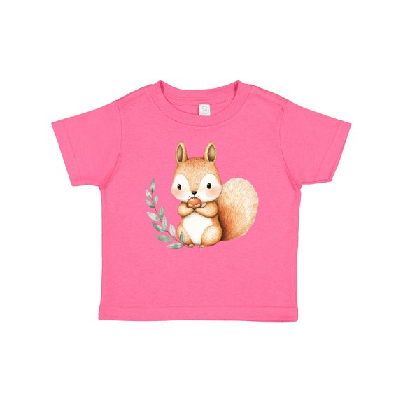 Inktastic Brown Squirrel Boys or Girls Baby T-Shirt