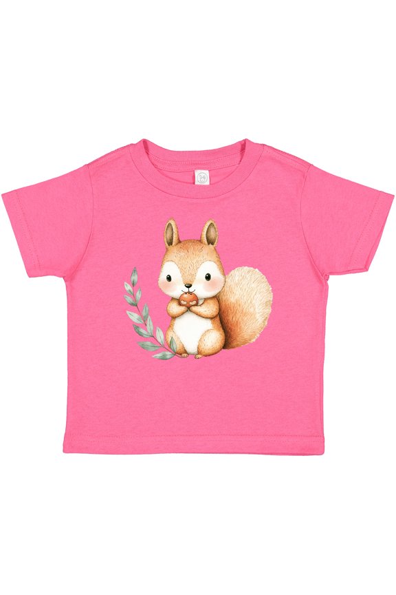 Brown Squirrel Boys or Girls Baby T-Shirt