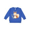 thumbnail image 1 of Inktastic Brown Squirrel Toddler Sweatshirt, 1 of 4