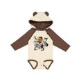 thumbnail image 1 of Inktastic Buchanan Tartan Lion Boys or Girls Long Sleeve Baby Bodysuit, 1 of 5