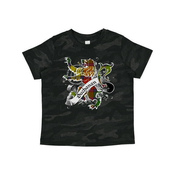 Inktastic Buchanan Tartan Lion Boys or Girls Toddler T-Shirt