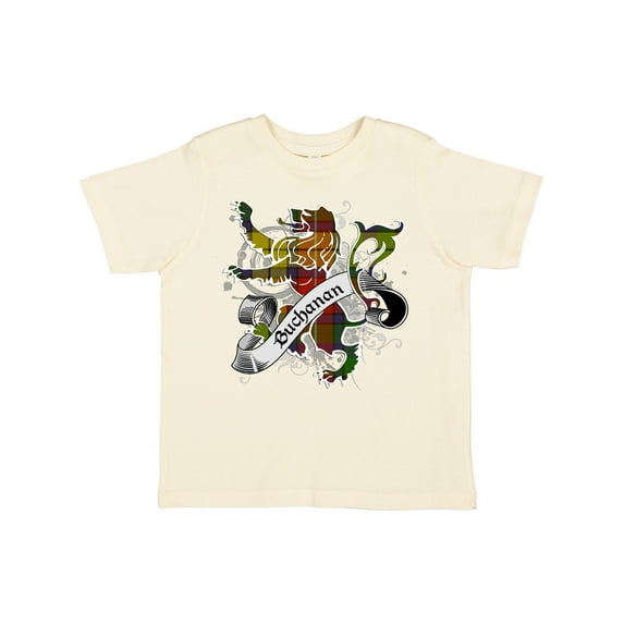 Inktastic Buchanan Tartan Lion Boys or Girls Toddler T-Shirt