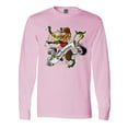 thumbnail image 1 of Inktastic Buchanan Tartan Lion Long Sleeve T-Shirt, 1 of 5