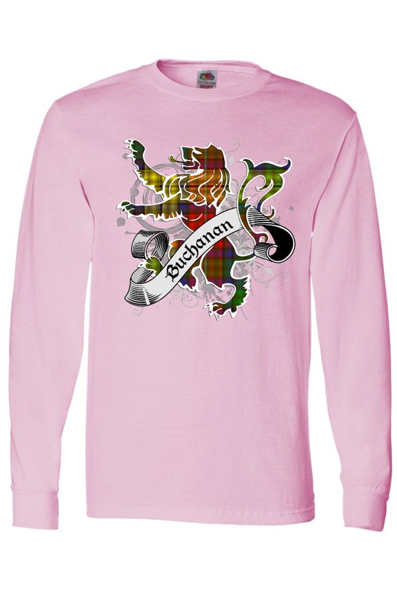 Buchanan Tartan Lion Long Sleeve T-Shirt