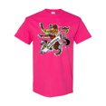 thumbnail image 1 of Inktastic Buchanan Tartan Lion T-Shirt, 1 of 5