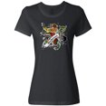 thumbnail image 1 of Inktastic Buchanan Tartan Lion Women's T-Shirt, 1 of 5