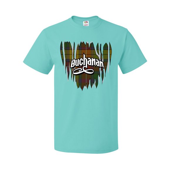 Inktastic Buchanan Tartan T-Shirt