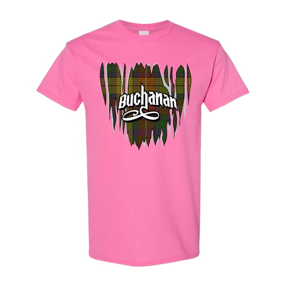 Inktastic Buchanan Tartan T-Shirt