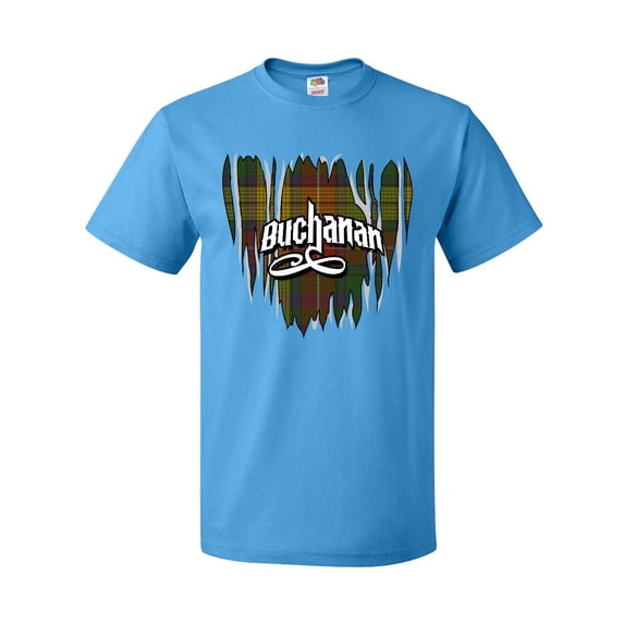 Inktastic Buchanan Tartan T-Shirt