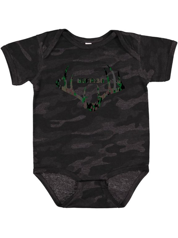 Buck:30 in Camo Boys or Girls Baby Bodysuit
