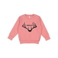 thumbnail image 1 of Inktastic Buck:30 in Camo Toddler Sweatshirt, 1 of 4