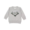 thumbnail image 1 of Inktastic Buck:30 in Camo Toddler Sweatshirt, 1 of 4