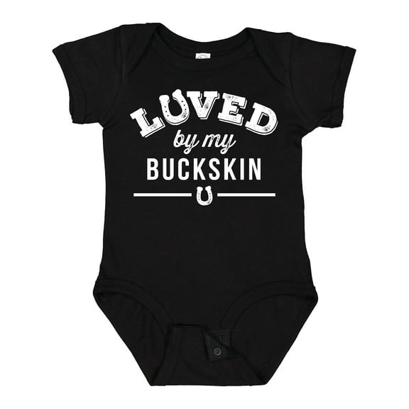 Inktastic Buckskin Horse Lover Gift Idea Boys or Girls Baby Bodysuit