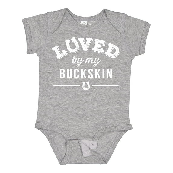 Inktastic Buckskin Horse Lover Gift Idea Boys or Girls Baby Bodysuit