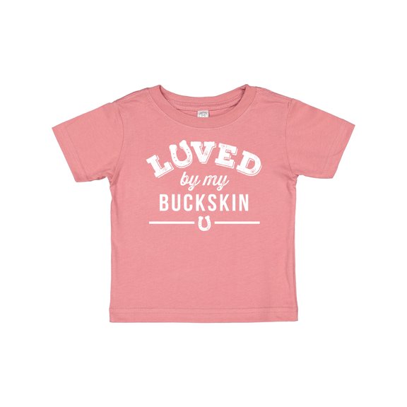 Inktastic Buckskin Horse Lover Gift Idea Boys or Girls Baby T-Shirt