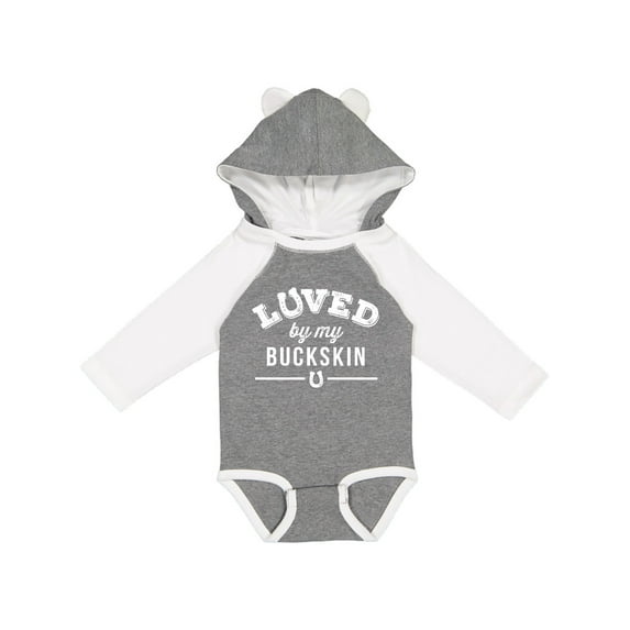Inktastic Buckskin Horse Lover Gift Idea Boys or Girls Long Sleeve Baby Bodysuit