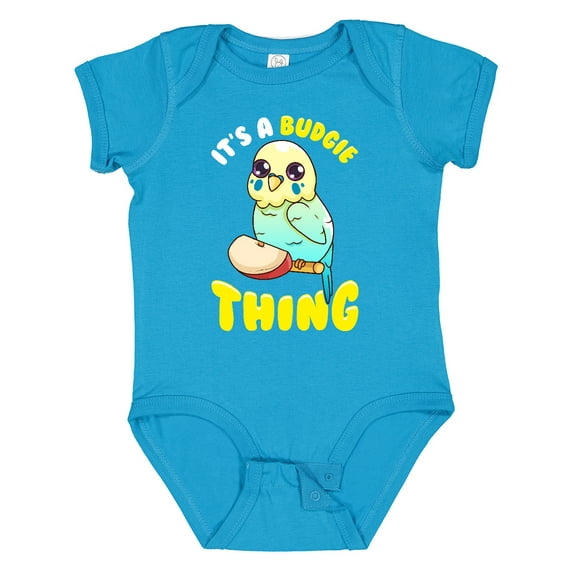 Inktastic Budgie Parakeet Budgerigar Boys or Girls Baby Bodysuit