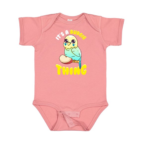 Inktastic Budgie Parakeet Budgerigar Boys or Girls Baby Bodysuit