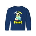 thumbnail image 1 of Inktastic Budgie Parakeet Budgerigar Long Sleeve Youth T-Shirt, 1 of 5
